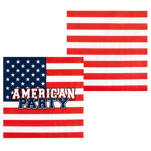 Servetten American Party 20 stuks