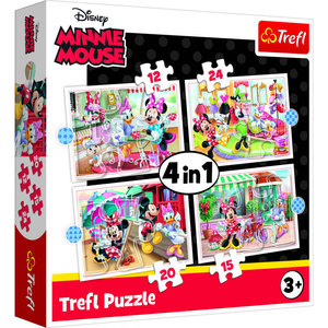 Puzzel Disney 4 in 1 doos