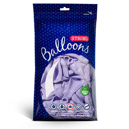 Ballonnen pastel lila 100 stuks