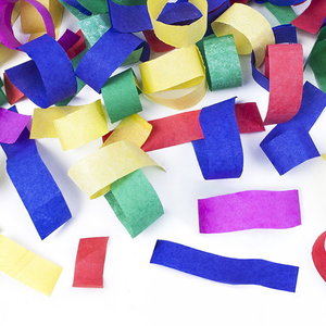 Confetti Cannon gekleurd 20cm Op is Op