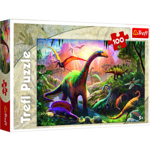 Puzzel dinosaurus 100 stukjes