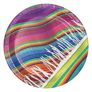 Bordjes Poncho Mexico 8 stuks Op is Op