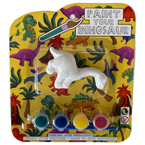 Schilder je eigen dinosaurus Op is Op