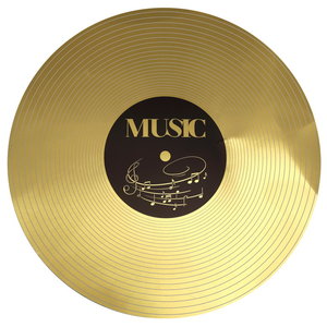 Placemat MUSIC 6 stuks luxe