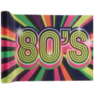 Tafelloper Jaren 80 Eighties 3 meter Op is Op