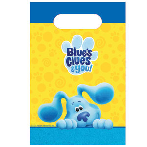 Uitdeelzakjes Blue's Clues papier 6 stuks