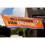 Spandoek Wij houden van oranje