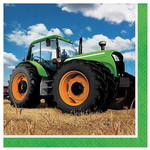 Servetten Tractor16 stuks