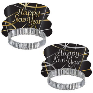 Happy New Year pakket hoedjes en toeters Op is Op Happy New Year pakket hoedjes en toeters Op is Op
