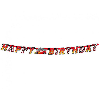 Letterslinger Autorace Happy Birthday