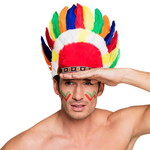 Indianentooi gekleurd Op is Op