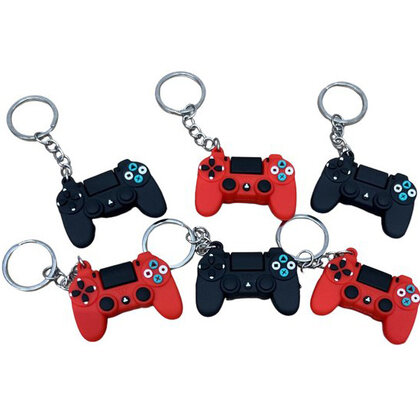 Sleutelhanger Gamepad 6 stuks