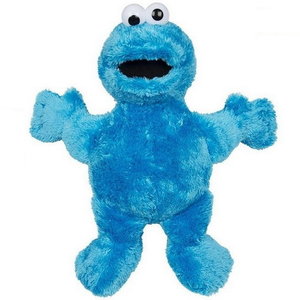 Pluche knuffel Koekiemonster 38cm Op is Op