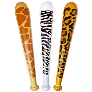 Opblaasbare knuppels jungle 3 stuks Op is Op