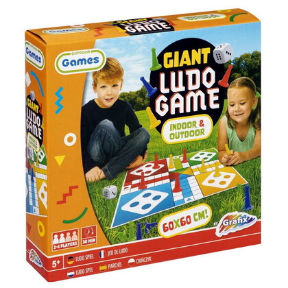 Ludo gezelschapsspel MEGA 60cm