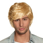 Pruik man blond