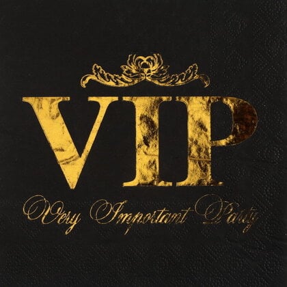 Servetten VIP Very important party 10 stuks