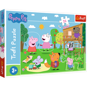 Puzzel Peppa Pig in de speeltuin maxi 24 stukjes