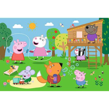 Puzzel Peppa Pig in de speeltuin maxi 24 stukjes