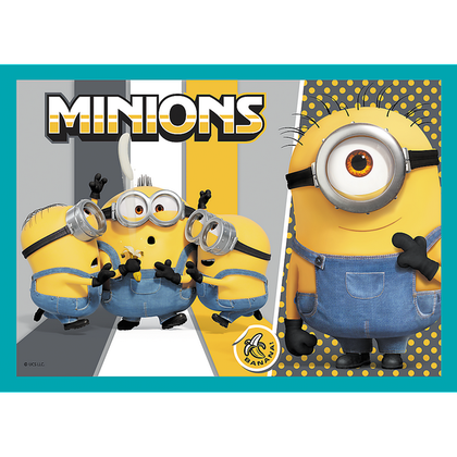 Puzzels Minions 4 in 1 luxe doos