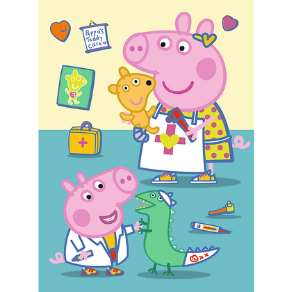 Mini Maxi Puzzel Peppa Doktertje 20 stukjes