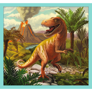 Dinosaurus Puzzels 10 stuks in luxe doos