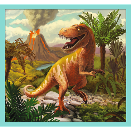 Dinosaurus Puzzels 10 stuks in luxe doos