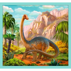 Dinosaurus Puzzels 10 stuks in luxe doos