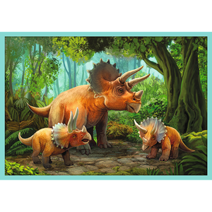 Dinosaurus Puzzels 10 stuks in luxe doos