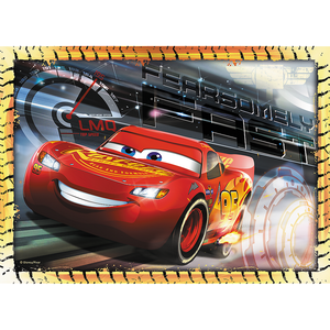 Puzzels Cars 4 in 1 luxe doos Op is Op