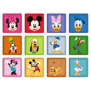 Puzzel Disney 2 stuks en Memo spel Op is Op