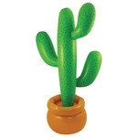 Opblaasbare cactus in pot 86cm