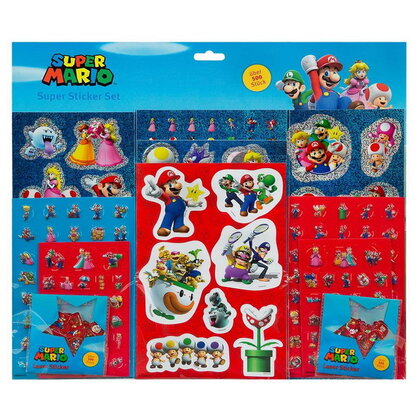 Super-Mario Super Stickers 500 MEGA set