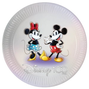 Bordjes Mickey en Minnie Special Edition 8 stuks