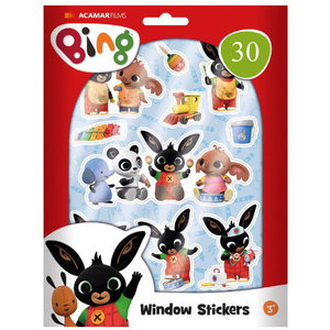 BING Raamstickers 30 stuks