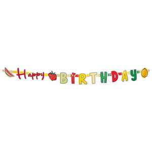 Slinger fruit Happy Birthday 1.7 meter