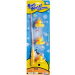 Eendjes vangen 3 stuks met hengel Op is Op