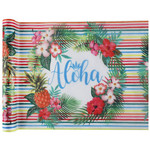 Tafelloper Aloha met tropische bloemen