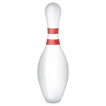 Decoratie Bowling Pin