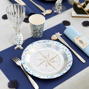 Tafelloper Airlaid oranje 4.8 meter Op is Op