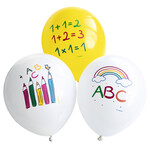 Ballonnen ABC verjaardag 6 stuks