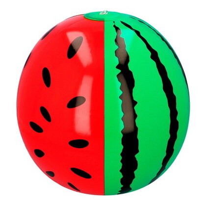 Opblaasbare strandbal watermeloen 35cm