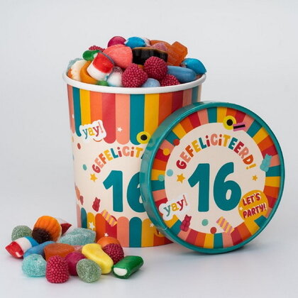 Candy Surprise bucket 16 jaar