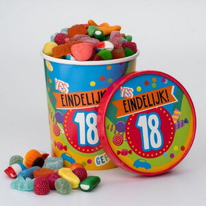 Candy Surprise bucket 18 jaar