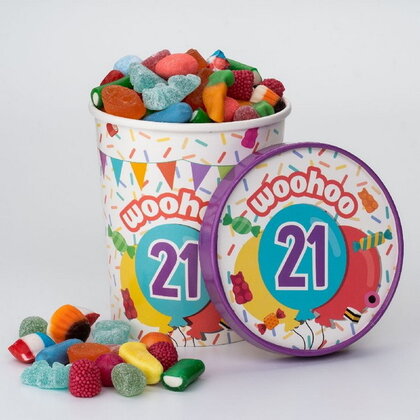 Candy Surprise bucket 21 jaar