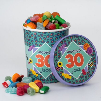 Candy Surprise bucket 30 jaar