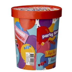 Candy Surprise bucket Happy birthday to you