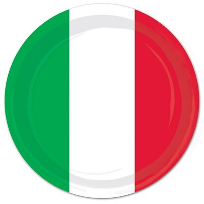 Bordjes Italië groot 8 stuks