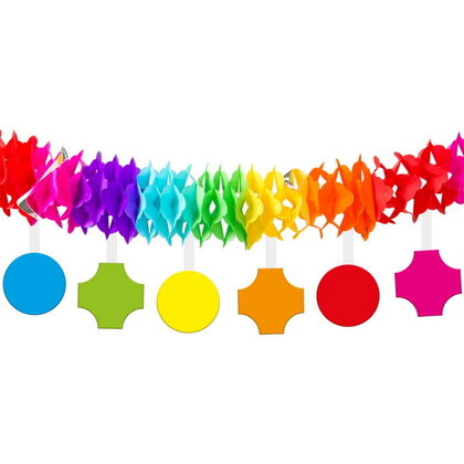 Slinger confetti party met onder hanger 4 meter