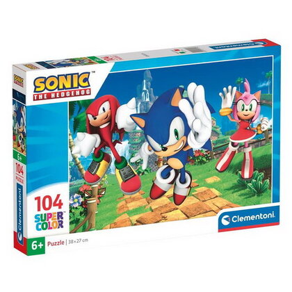 Puzzel Sonic Hedgehog 104 stukjes